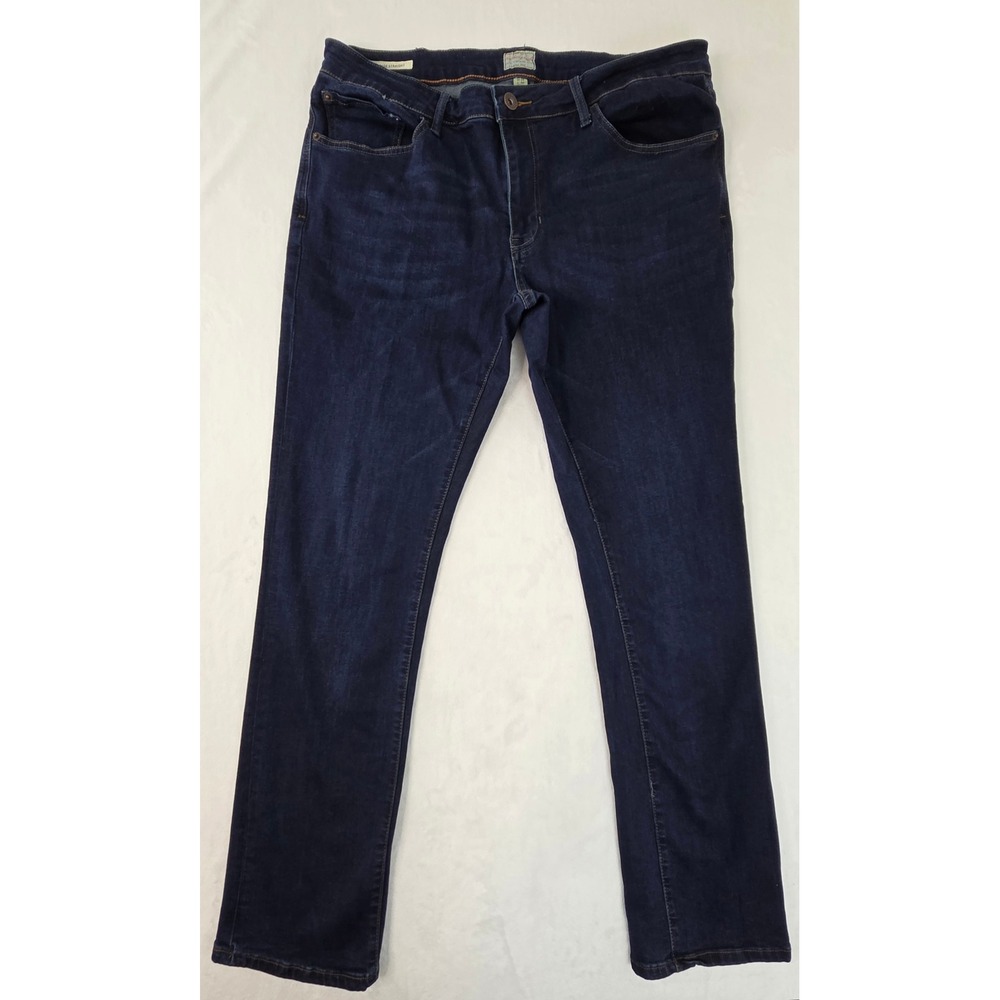 Weatherproof Vintage Jeans Mens 38x34 Dark Wash‎ Excellent Straight Fit Denim
